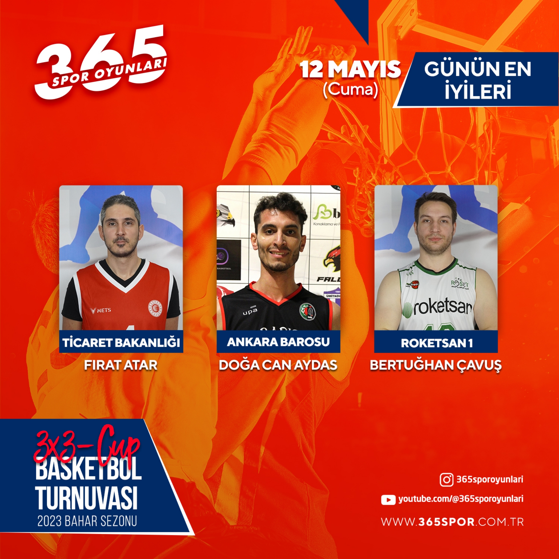 365 Spor Oyunları 3x3 Cup Basketbol