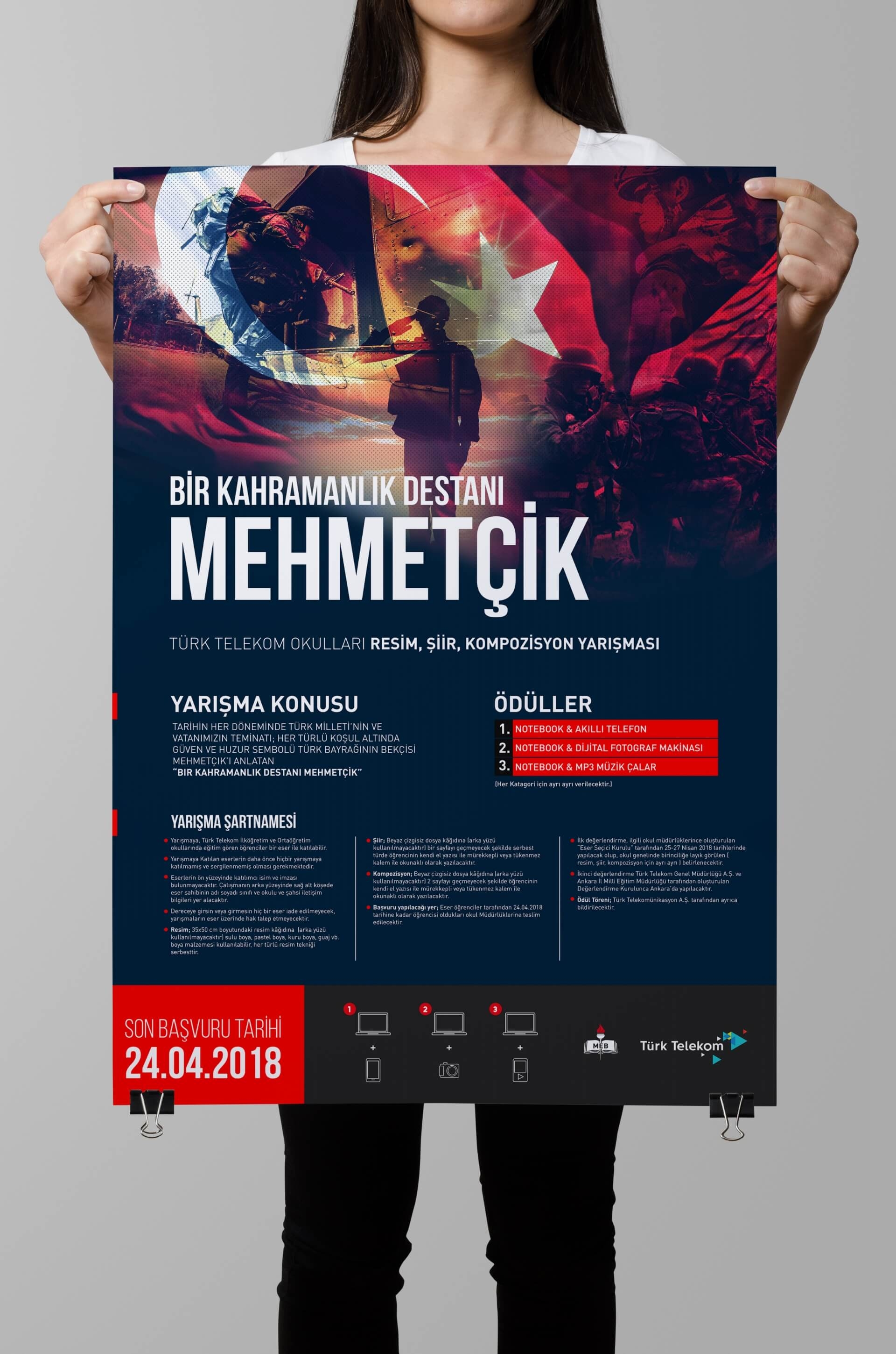 Türk Telekom Yarışması Afiş Tasarımı