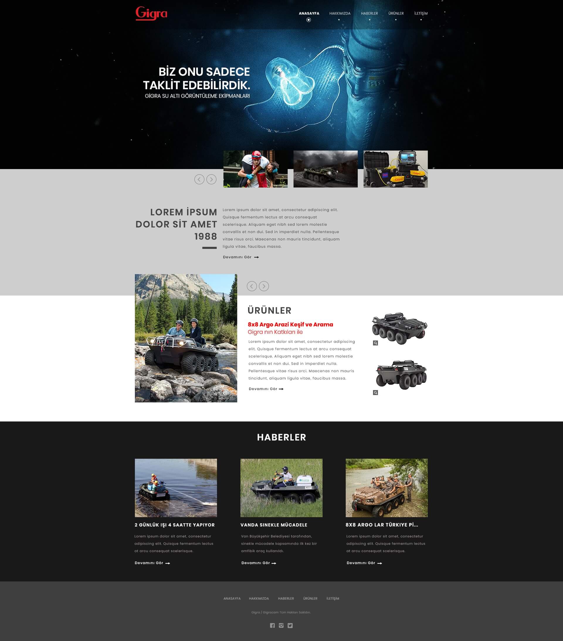 Argo - Gigra Ürün Web Sayfası